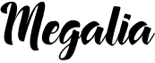 preview image of the Megalia font