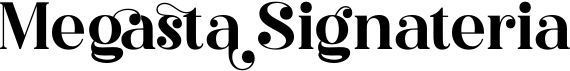 preview image of the Megasta Signateria Serif font