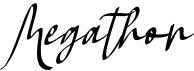 preview image of the Megathon font
