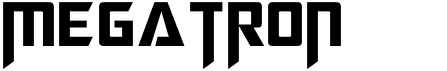 preview image of the Megatron font
