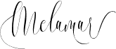 preview image of the Melamar font
