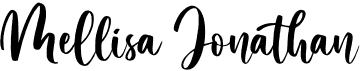 preview image of the Mellisa Jonathan font