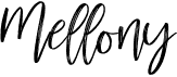 preview image of the Mellony font