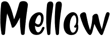 preview image of the Mellow font