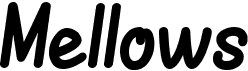 preview image of the Mellows font