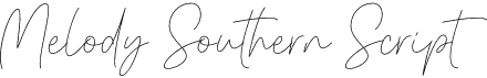 preview image of the Melody Southern Script font