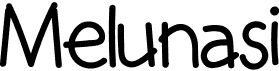 preview image of the Melunasi font