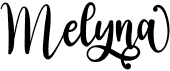 preview image of the Melyna font