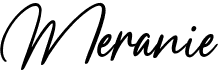 preview image of the Meranie font