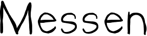 preview image of the Messen font