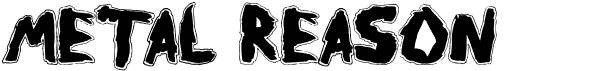 preview image of the Metal Reason font