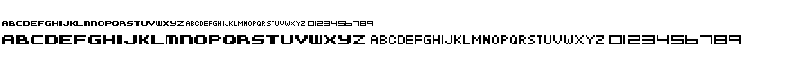 preview image of the Metroid Fusion font