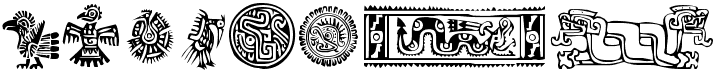 preview image of the Mexican Ornaments font