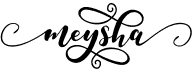 preview image of the Meysha font
