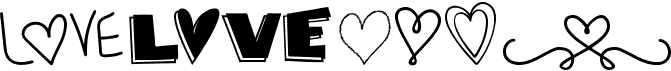 preview image of the MF Heart Stuff font
