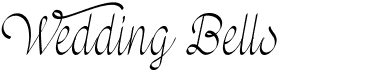 preview image of the Mf Wedding Bells font