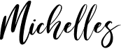 preview image of the Michelles font