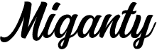 preview image of the Miganty font