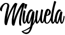 preview image of the Miguela Script font