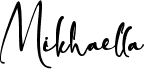 preview image of the Mikhaella font