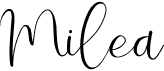 preview image of the Milea font