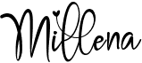 preview image of the Millena font