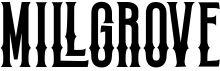 preview image of the Millgrove font