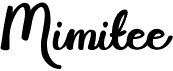 preview image of the Mimitee font