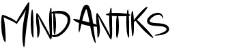 preview image of the Mind Antiks font