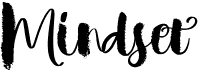preview image of the Mindset font