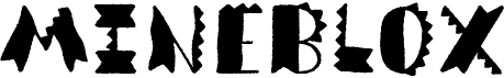 preview image of the Mineblox font