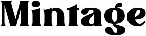 preview image of the Mintage font