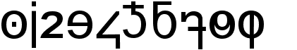 preview image of the Minuscule Digits font
