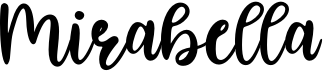 preview image of the Mirabella font