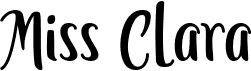 preview image of the Miss Clara font