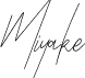 preview image of the Miyake font
