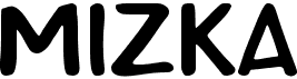preview image of the Mizka font