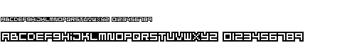 preview image of the Mizu Font Alphabet font