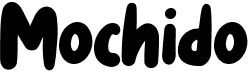 preview image of the Mochido font