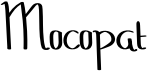 preview image of the Mocopat font