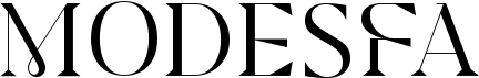 preview image of the Modesfa font