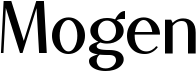 preview image of the Mogen font