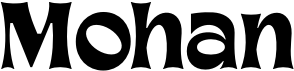 preview image of the Mohan font