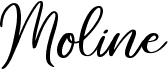 preview image of the Moline font