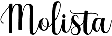 preview image of the Molista font