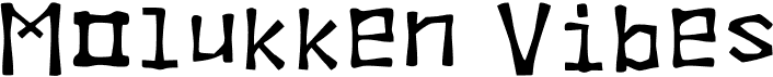 preview image of the Molukken Vibes font