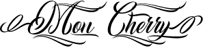 preview image of the Mon Cherry font