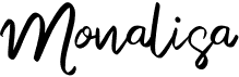 preview image of the Monalisa font