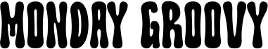 preview image of the Monday Groovy font