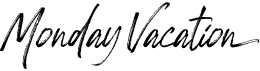 preview image of the Monday Vacation font
